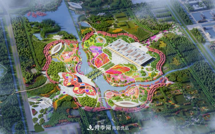 第十屆中國花博會(huì)主要建設(shè)項(xiàng)目年底完工，明年3月24日試開園(圖2)