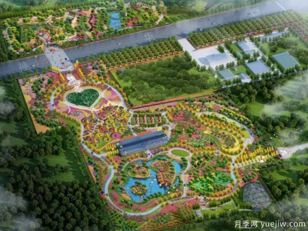 河北滄州再添新景，肅寧國際月季博覽園正式開園(圖1)