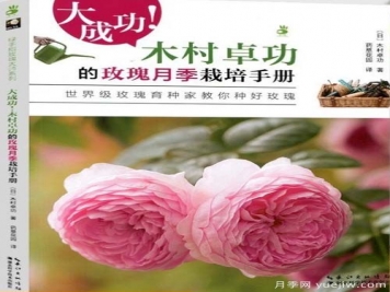 月季圖書：木村卓功《大成功！木村卓功的玫瑰月季栽培手冊 》