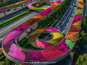 杭州高架月季美到難以置信，是AI所為？