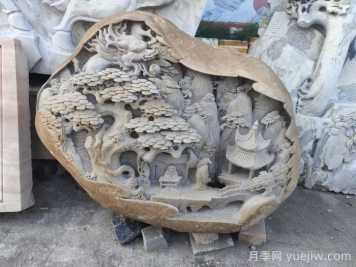 賞景觀石，只為豐富自己